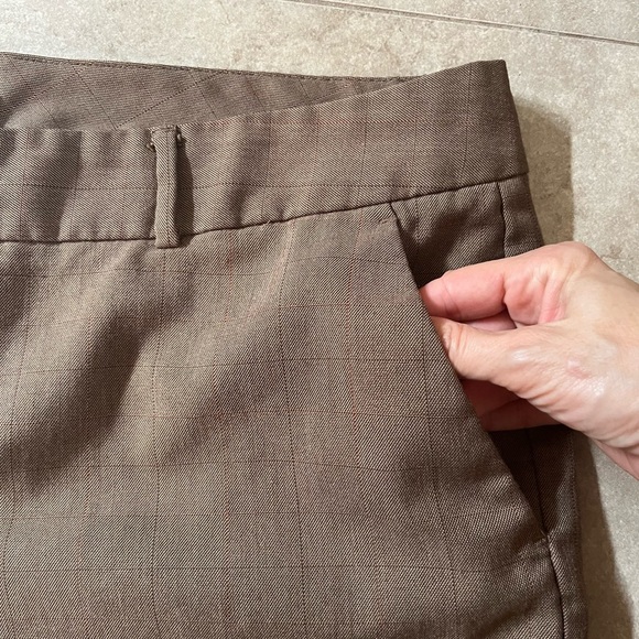 Attention Relaxed Fit Size 18 Work Pants Trousers Tan Light Brown Latte - Picture 3 of 7